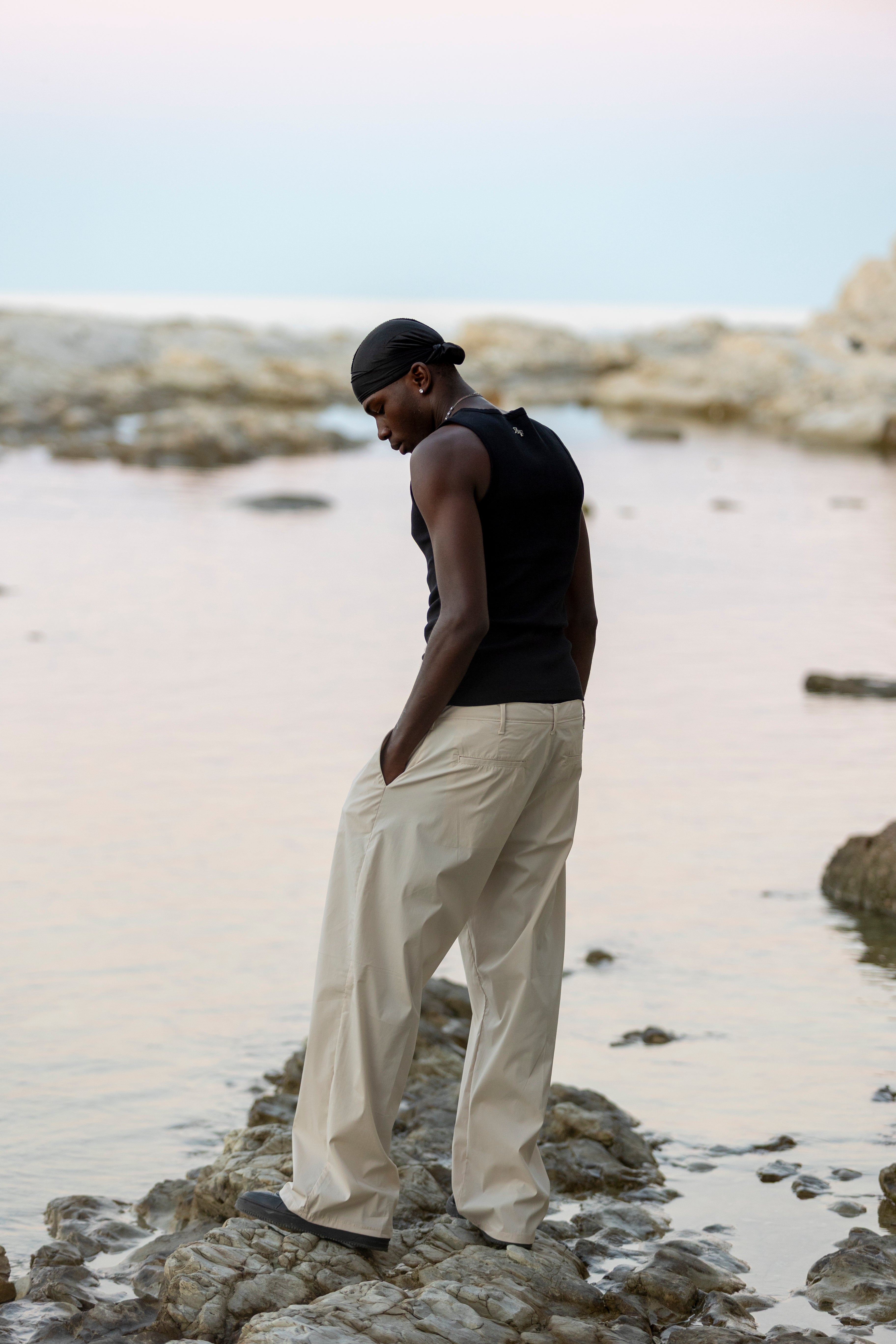 REBEL FEEIN CLASSIC BEIGE PANT