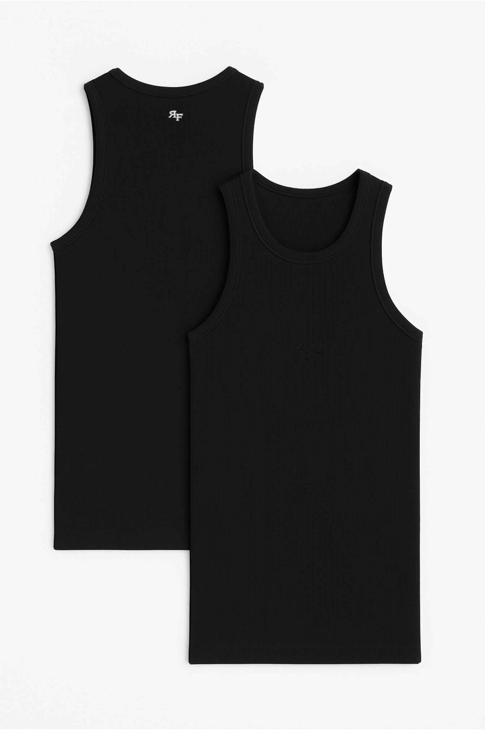 REBEL FEEIN BLACK RIB TANK PACK