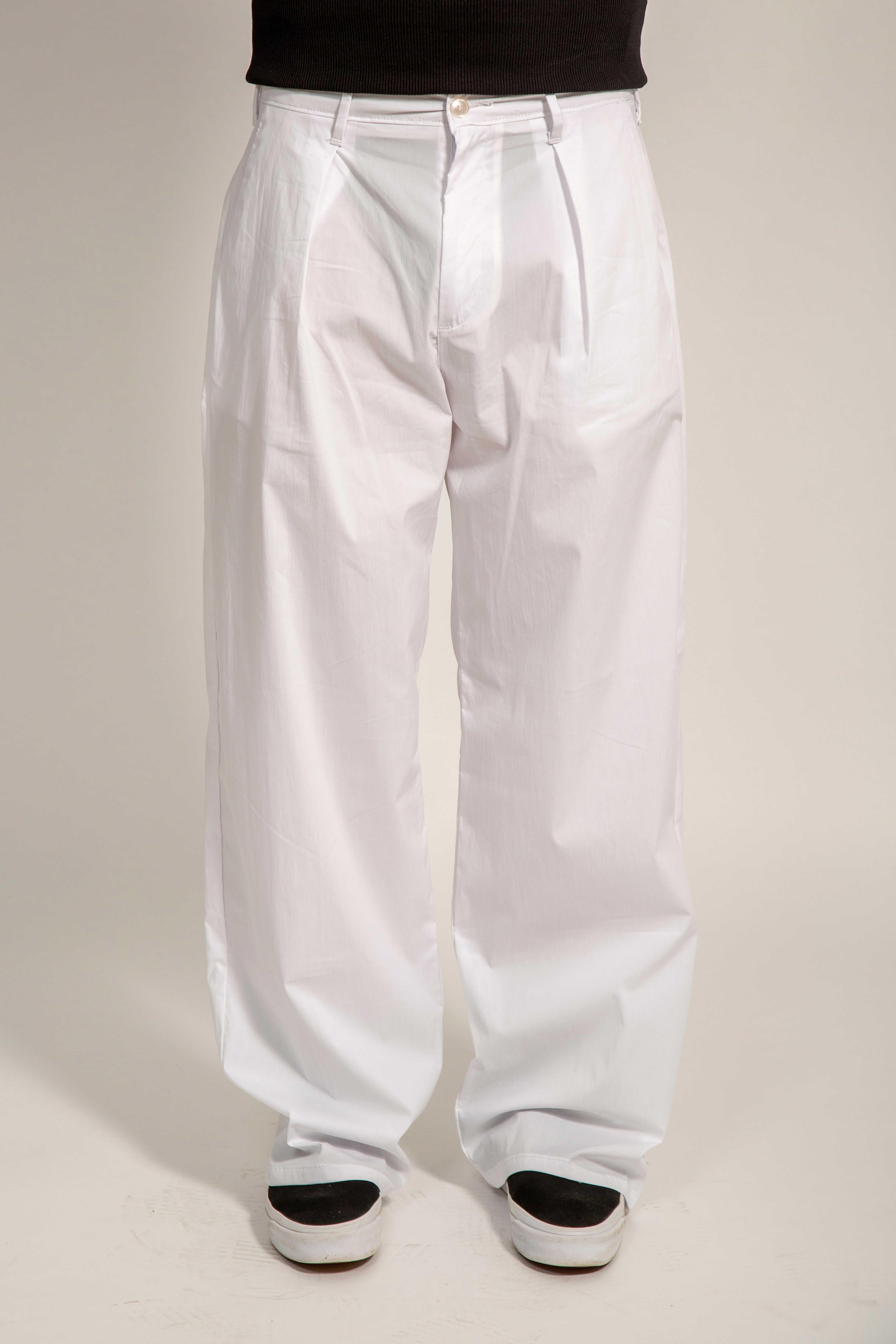REBEL FEEIN CLASSIC WHITE PANT