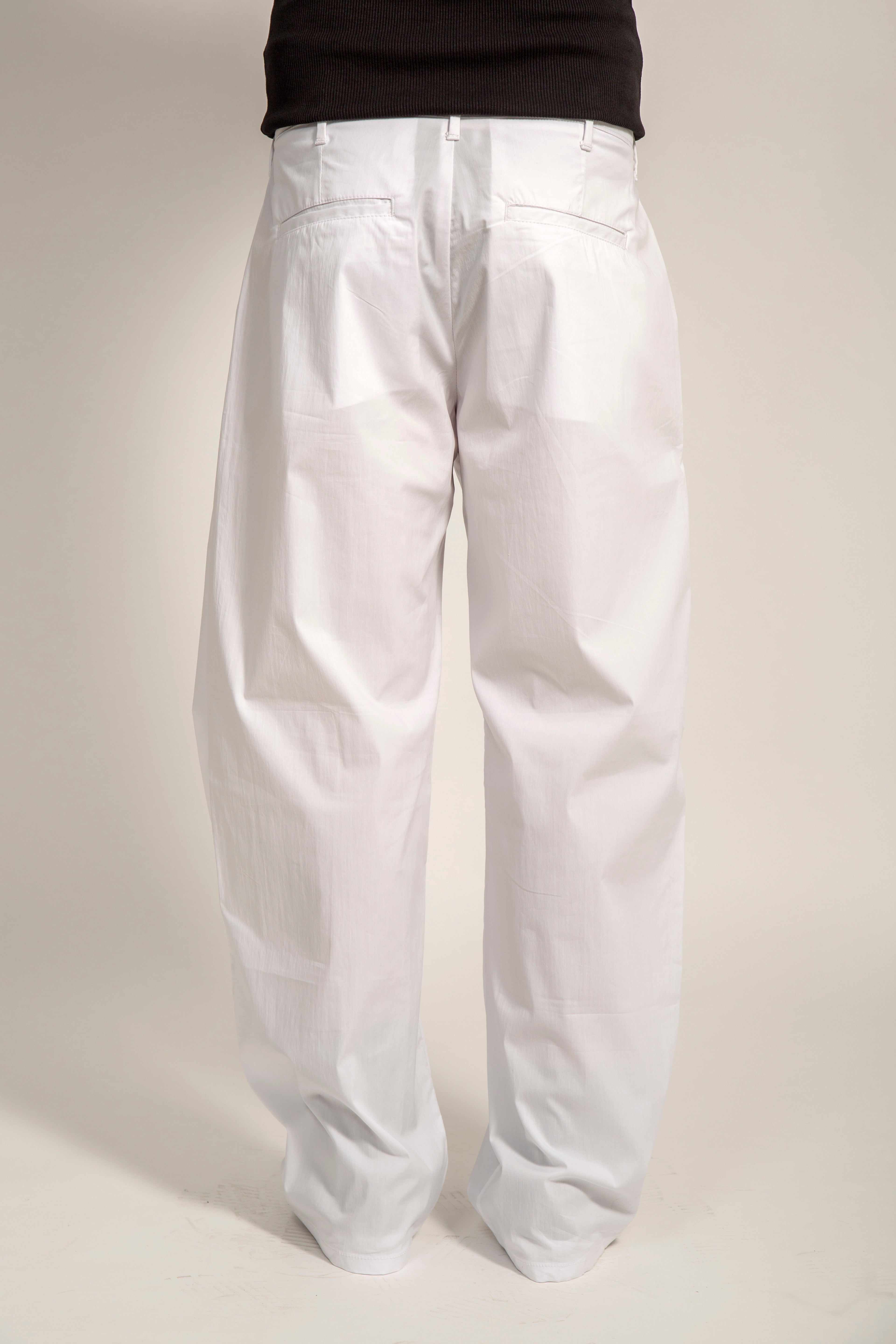 REBEL FEEIN CLASSIC WHITE PANT
